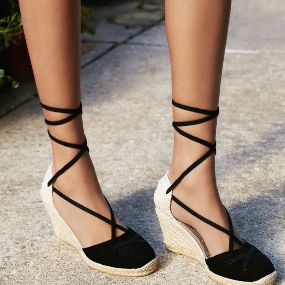 Free People Wedge Espadrille 38